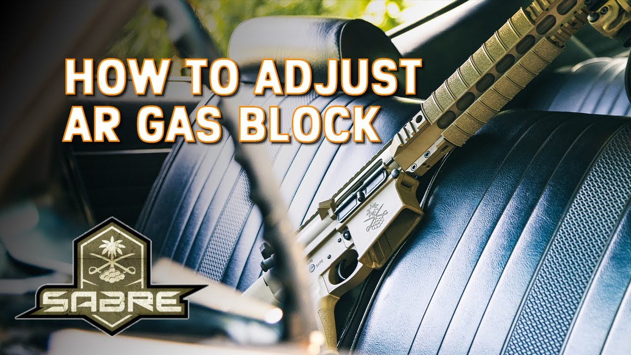 Как настроить газовый блок AR15 и AR10 | Palmetto State Armory