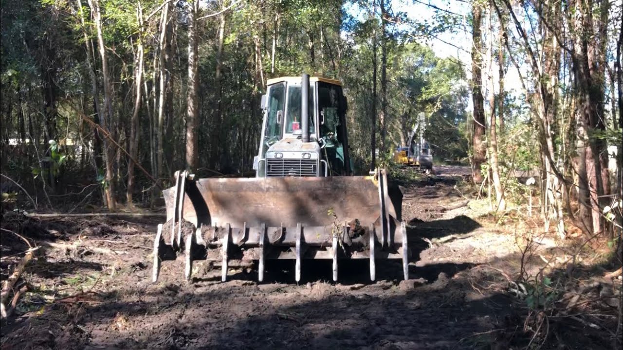 Dozer Root Rake in North Florida