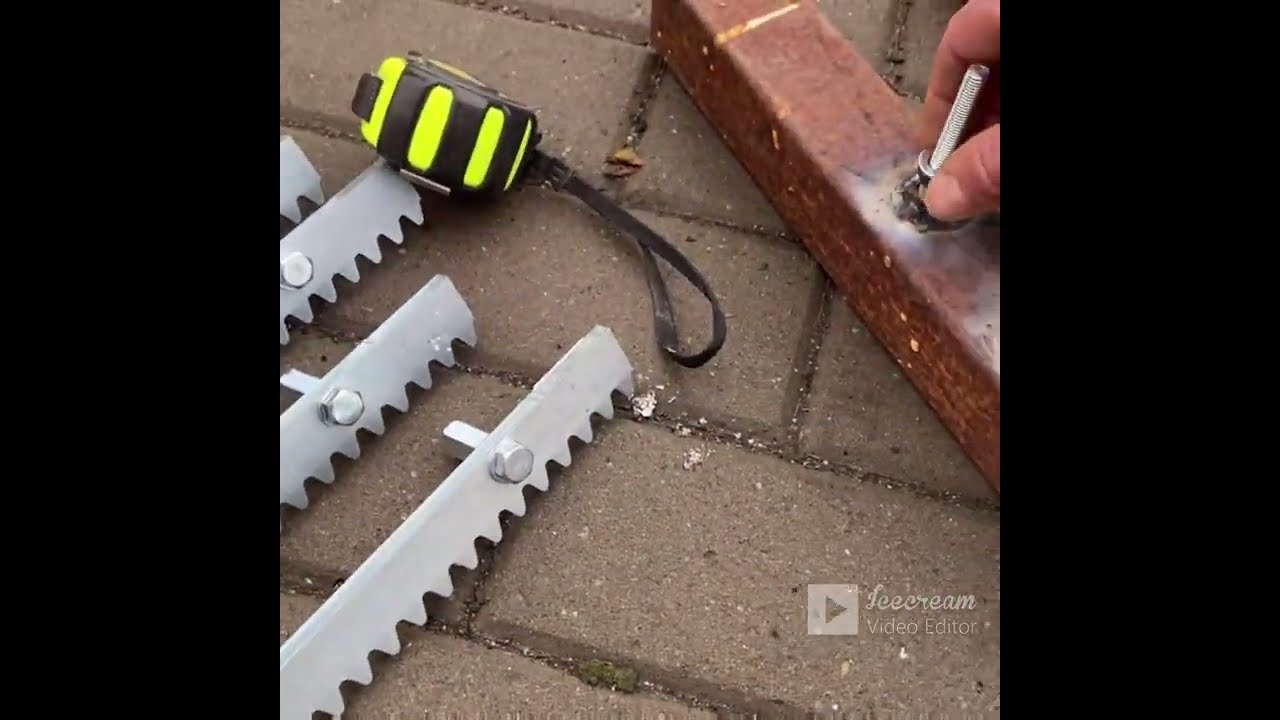 Установка автоматики на откатные ворота своими руками!