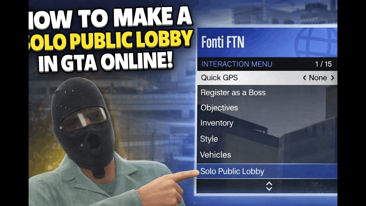 How To Make a SOLO PUBLIC LOBBY in GTA Online (Easy Method 2026)