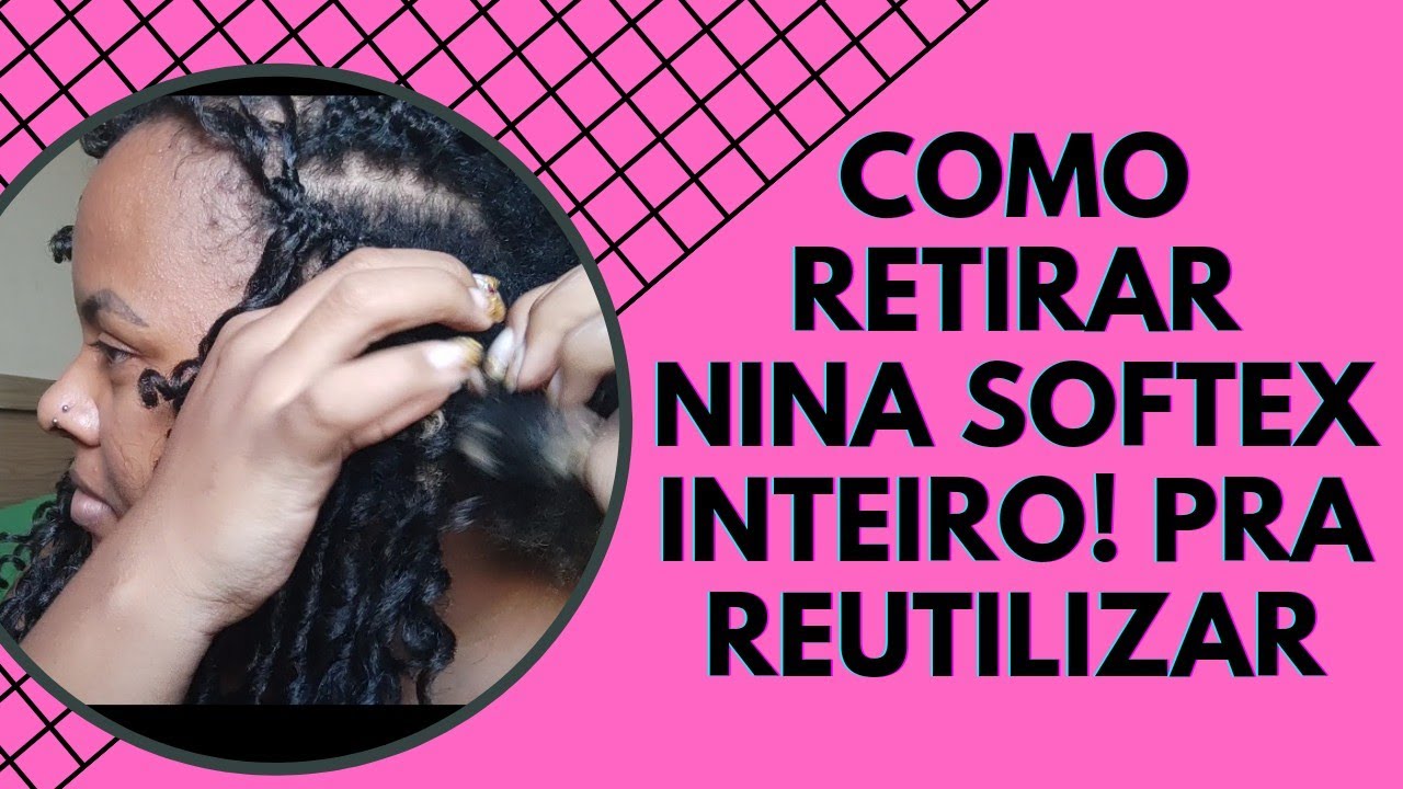 COMO TIRAR  Nina Softex inteiro pra reutilizar