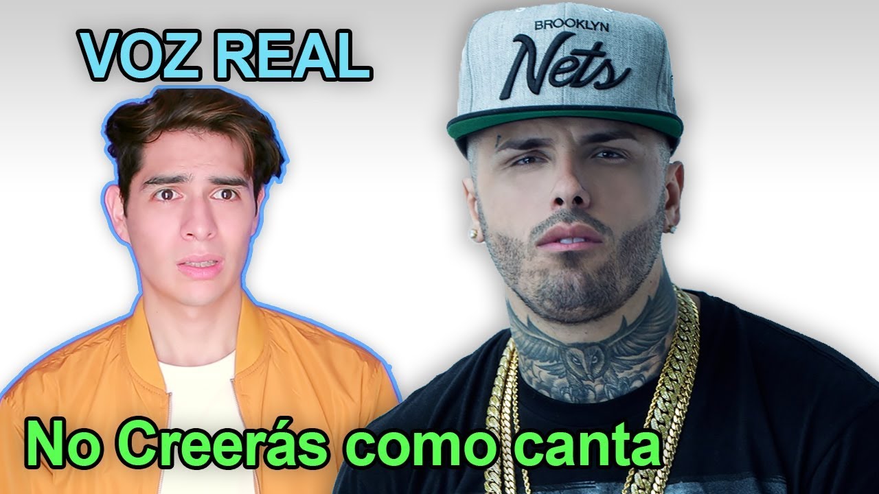 La Voz Real de Nicky Jam sin Autotune. No creerás como canta | Vargott