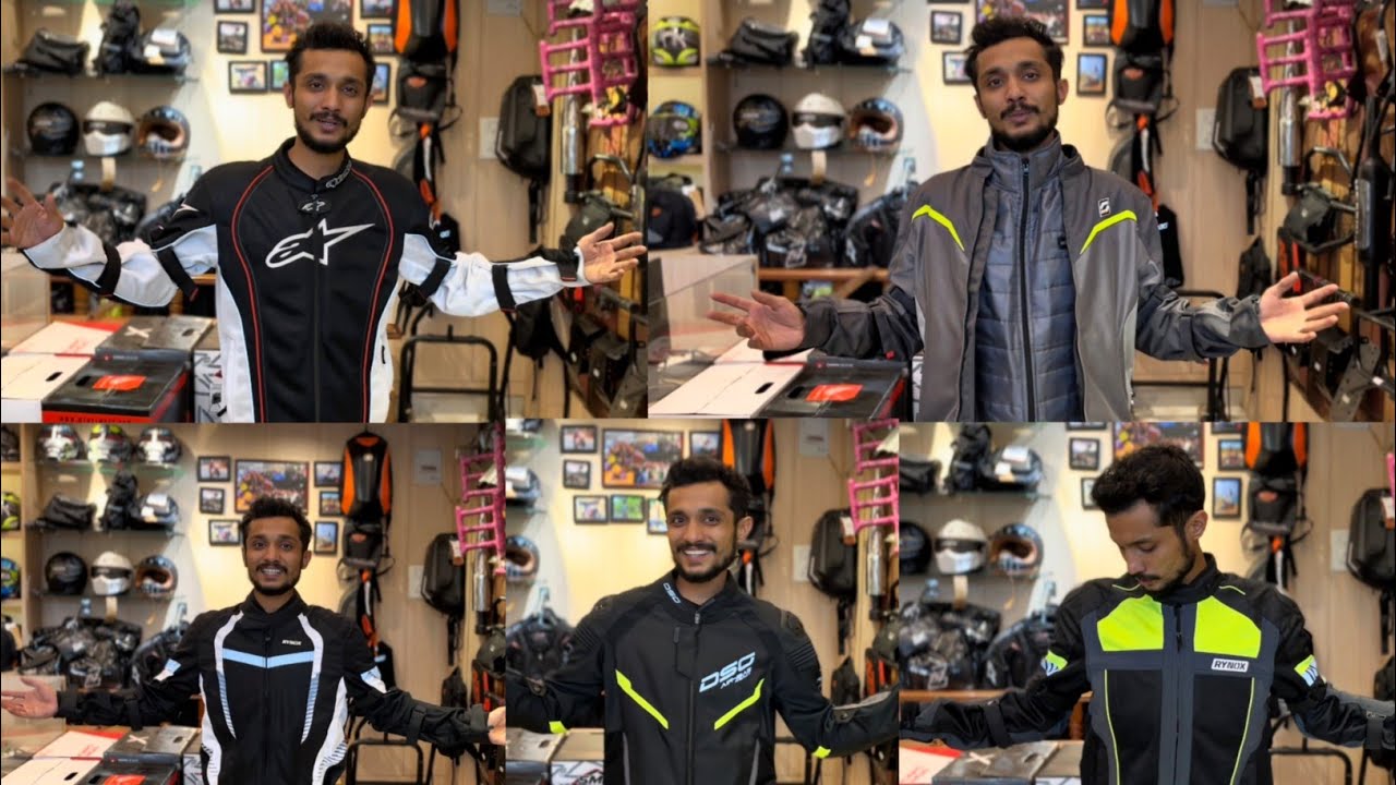 Top 5 Trending Riding Jacket in 2022 | RYNOX | SOLACE | DSG ALPINESTAR | BEST RIDING GEAR STORE