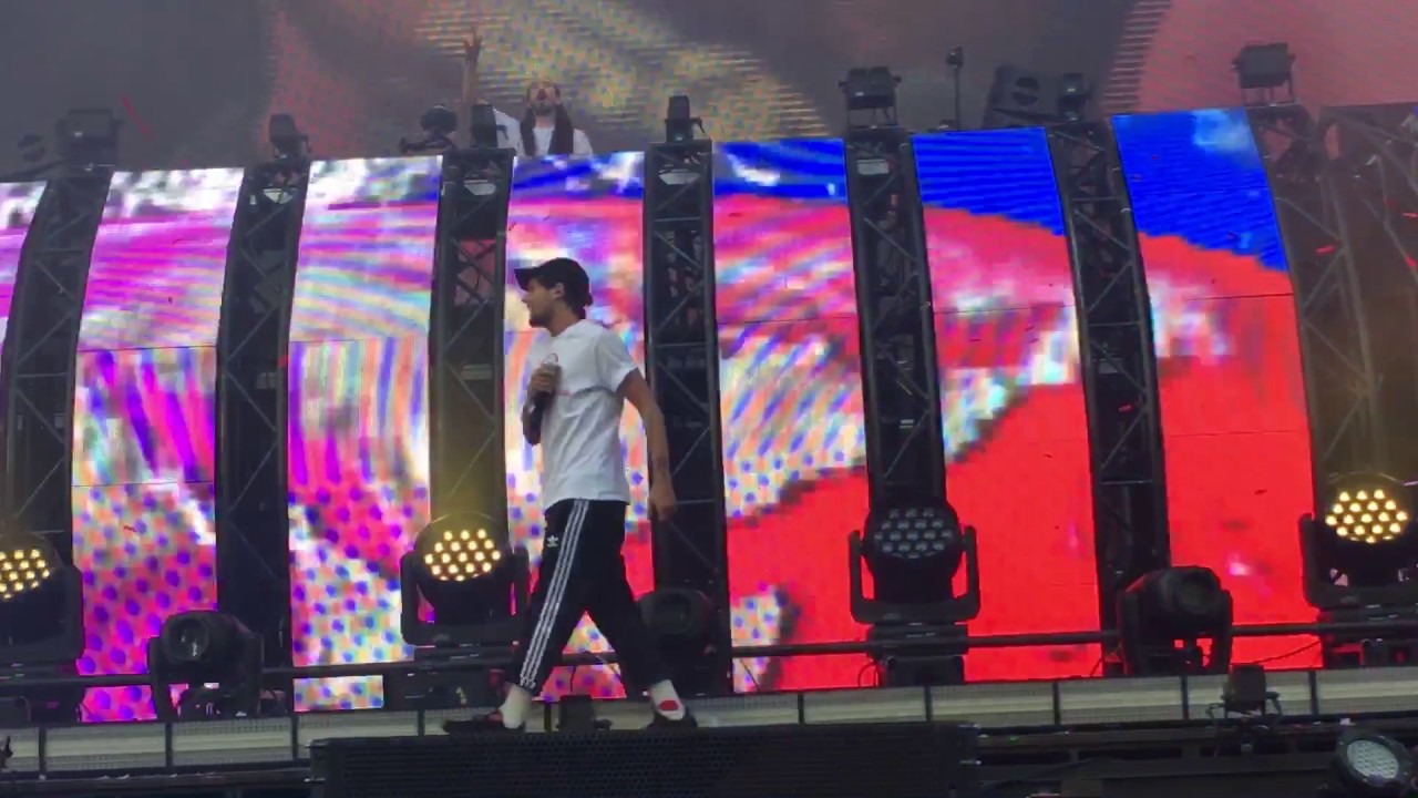 Steve Aoki featuring Louis Tomlinson - Just Hold On, Live at Ultra Music Festival