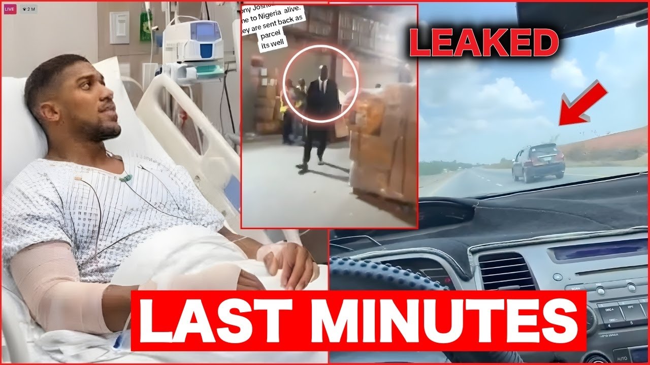 BREAKING: Shocking LEAKED Details Of The LAST Minutes Before Anthony Joshua&rsquo;s Car CRASH! FANS REACT!