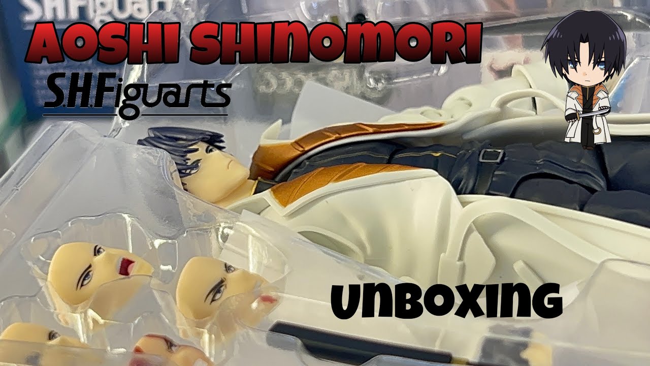 Aoshi shinomori sh figuarts figure unboxing with (ASMR) 🔥