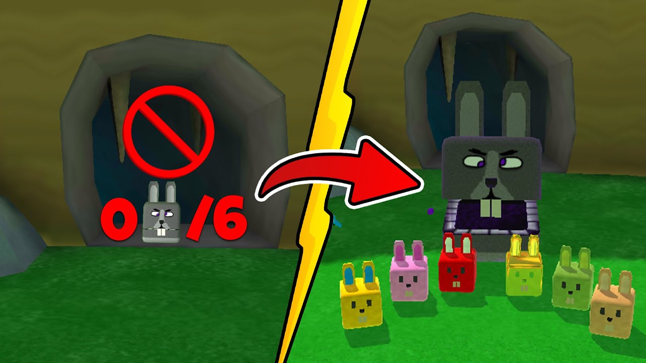 Selamatkan 6 Anak Kelinci Warna Warni! - Super Bear Adventure