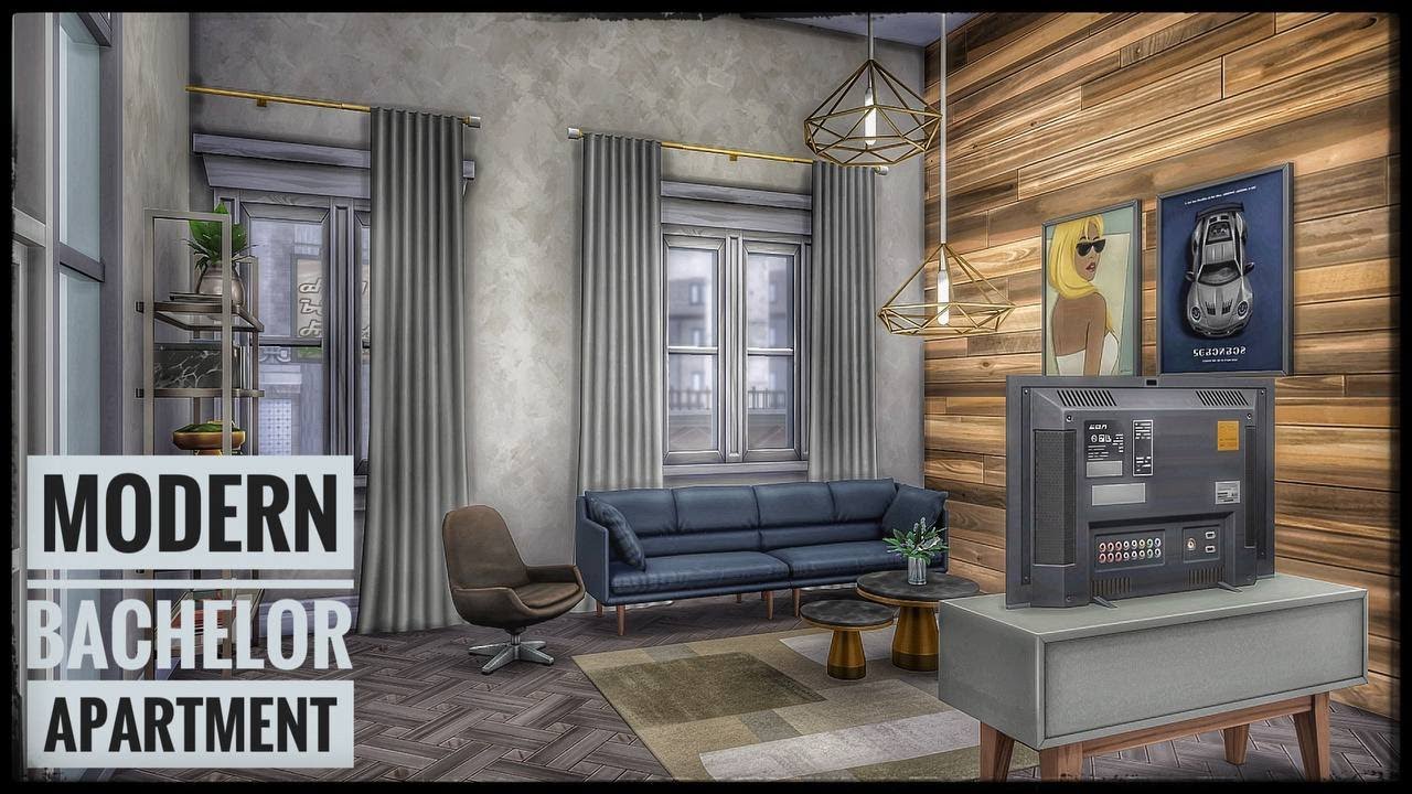 Apartment - 2B Jasmine Suites | Bachelor Apartment✨| San Myshuno🏙️ | The Sims4 - Speed Build (No CC)