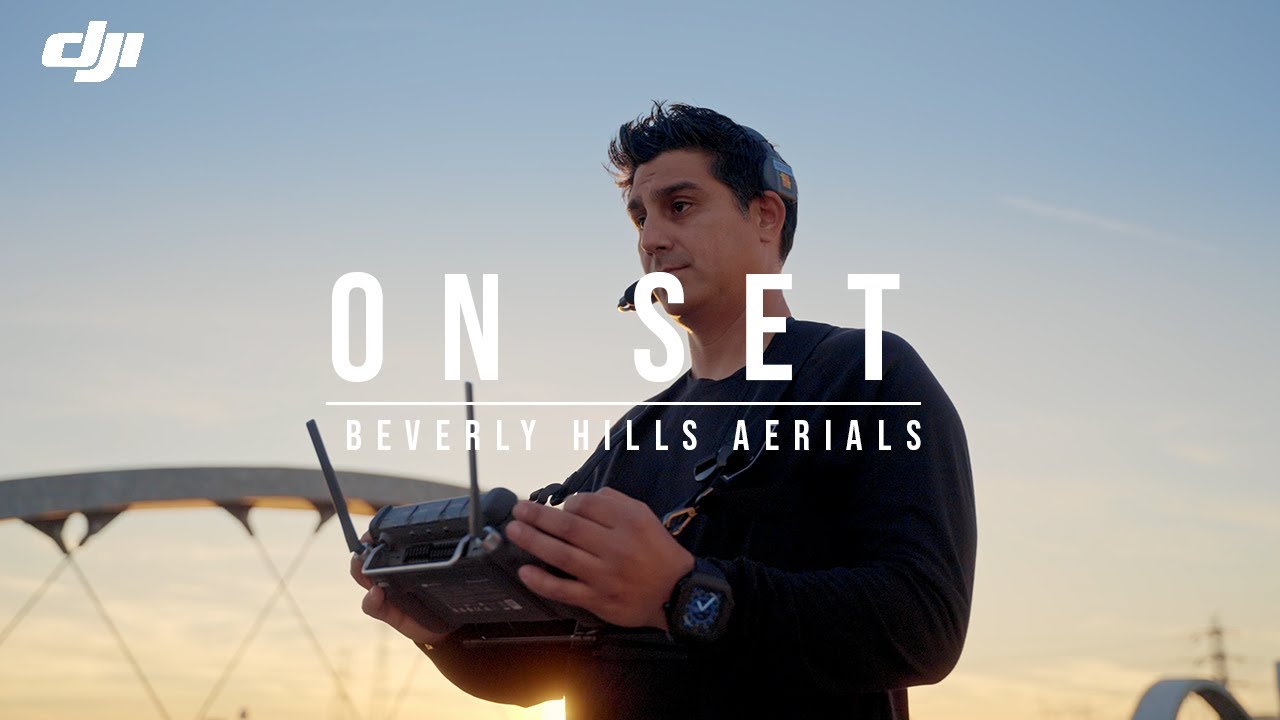 How the Inspire 3 helps Beverly Hills Aerials on set | DJI Inspire 3