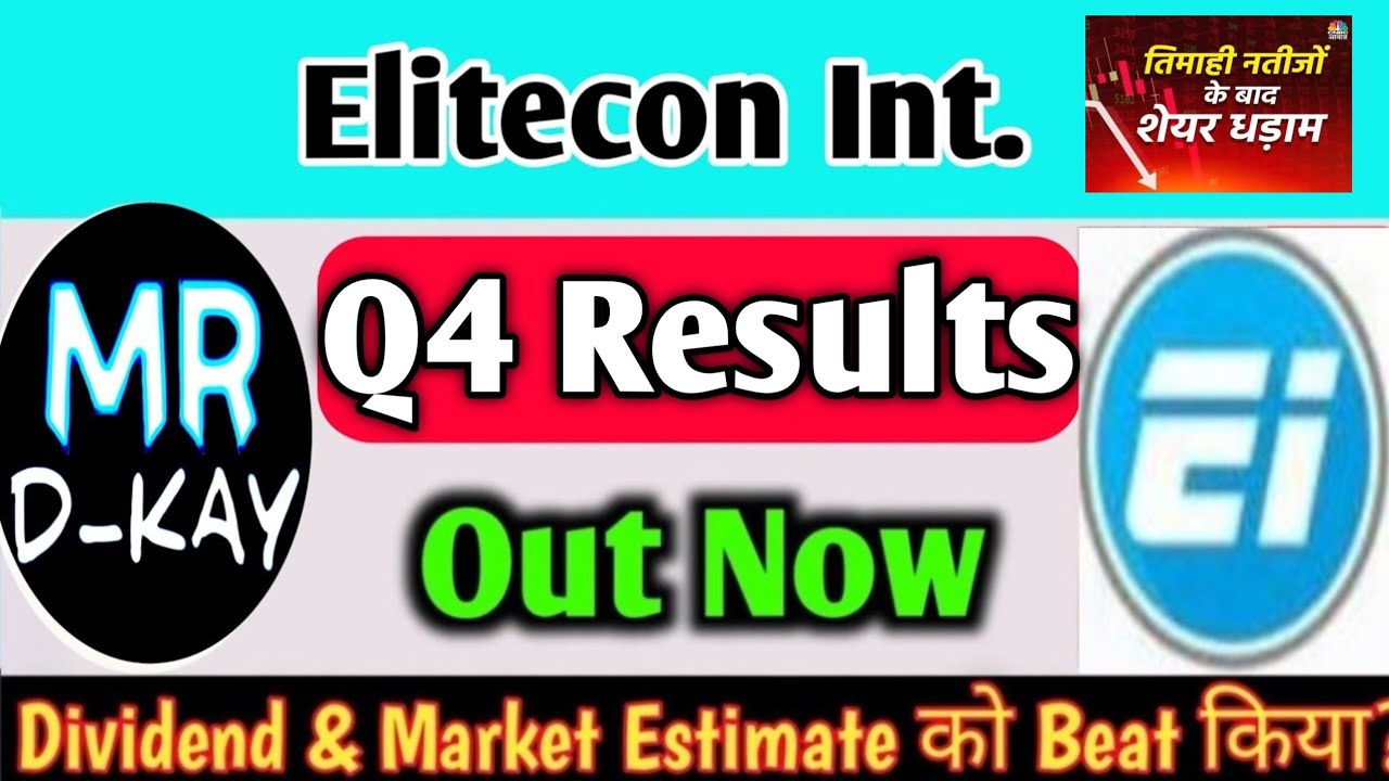 Elitecon International share news 🔥 Elitecon International Q1 Results, Elitecon International
