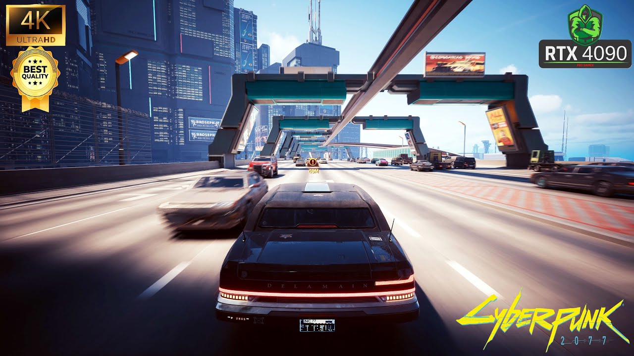 [4K] Motorbreath : Cyberpunk 2077 - Realistic Immersive Game - Ray Tracing