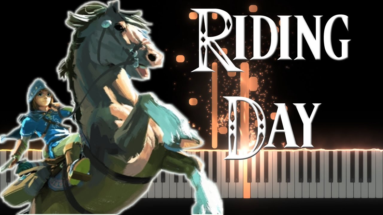 Riding Day - The Legend of Zelda Breath of the Wild [Piano tutorial] (Sheet Music+MIDI)