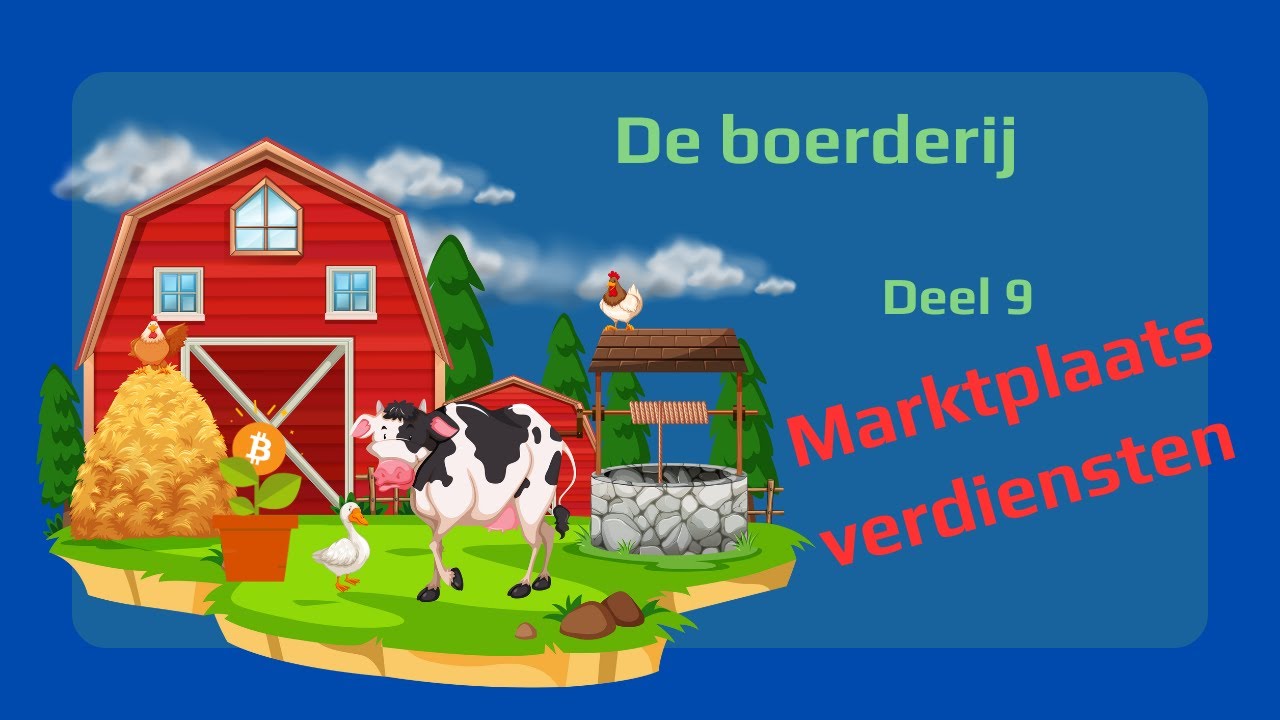 Bouw je eigen Boerderij | #009 Marktplaats verkopen verwerken in de boerderij