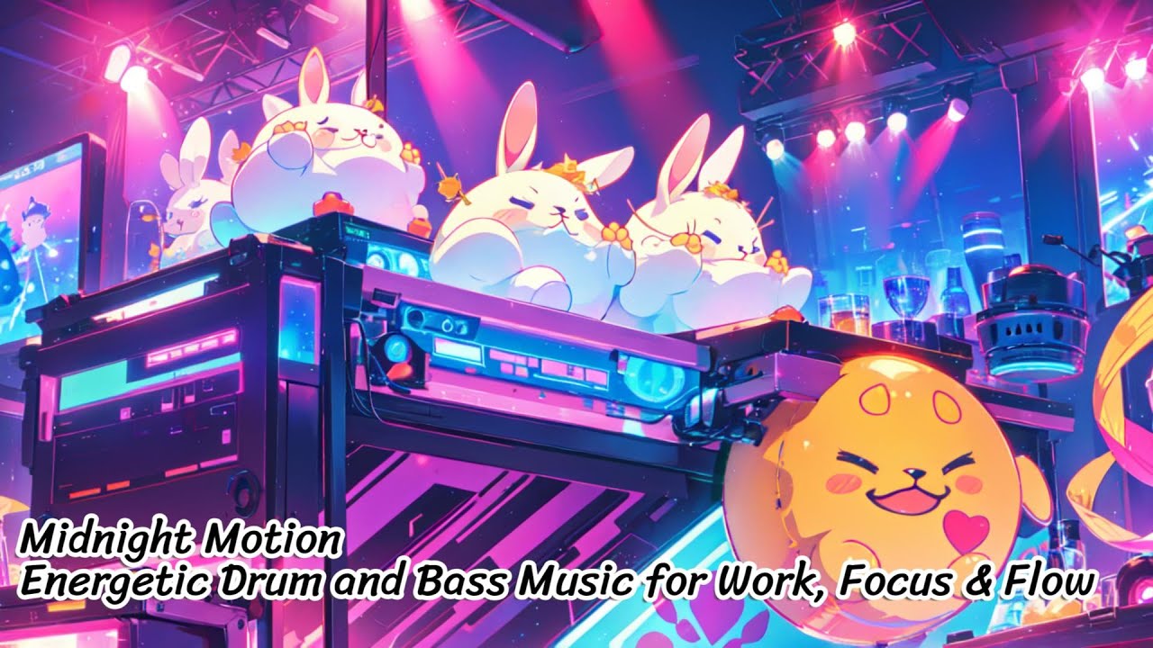 Midnight Motion – Energetic Drum and Bass for Work, Focus & Flow