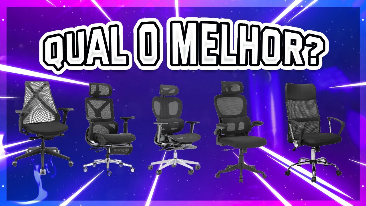 As 5 MELHORES Cadeiras Ergonômicas 2025 [As únicas que você deve considerar para o seu Home Office]