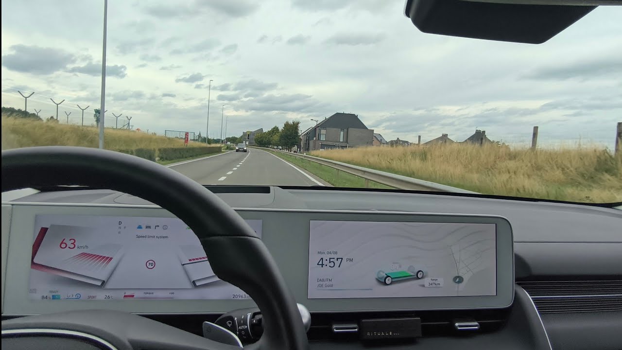 Ioniq 5 168kw - test routier 