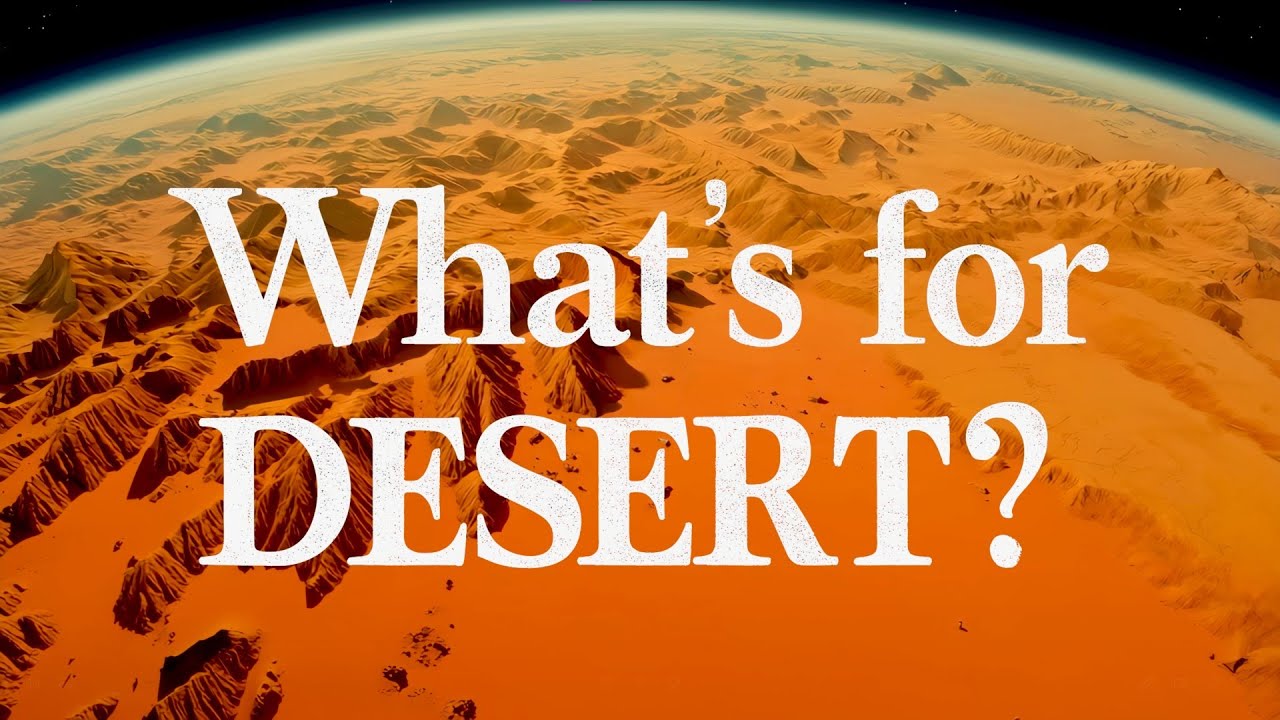 Runway GEN48 - A.I Short Film - What's For Desert?