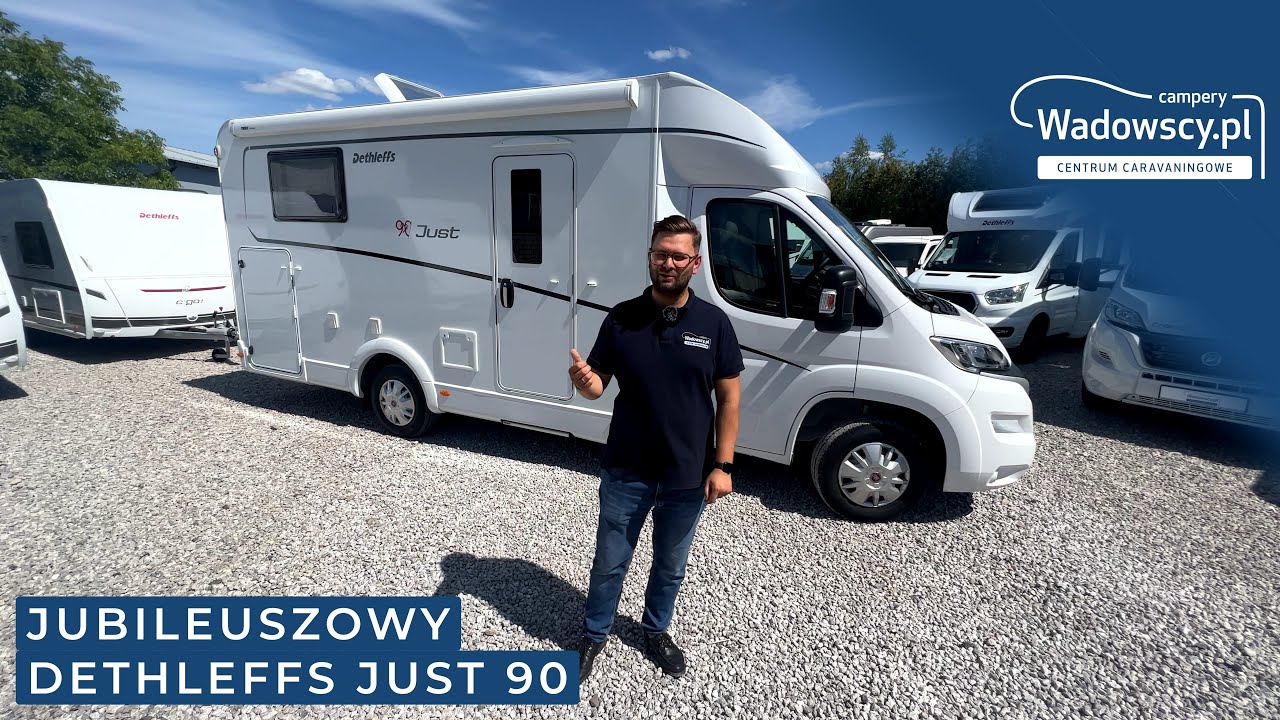 JUBILEUSZOWY CAMPER 🎂 Dethleffs Just 90
