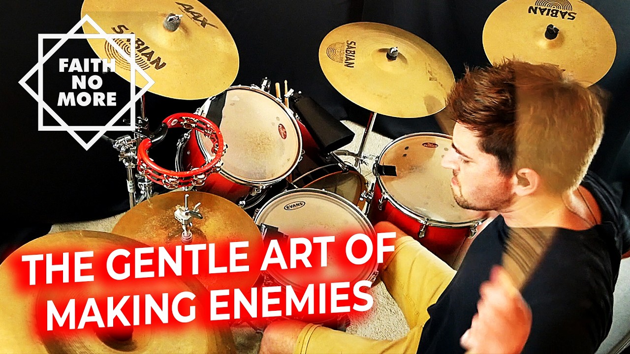 FAITH NO MORE - THE GENTLE ART OF MAKING ENEMIES / Drum Cover by LowJay