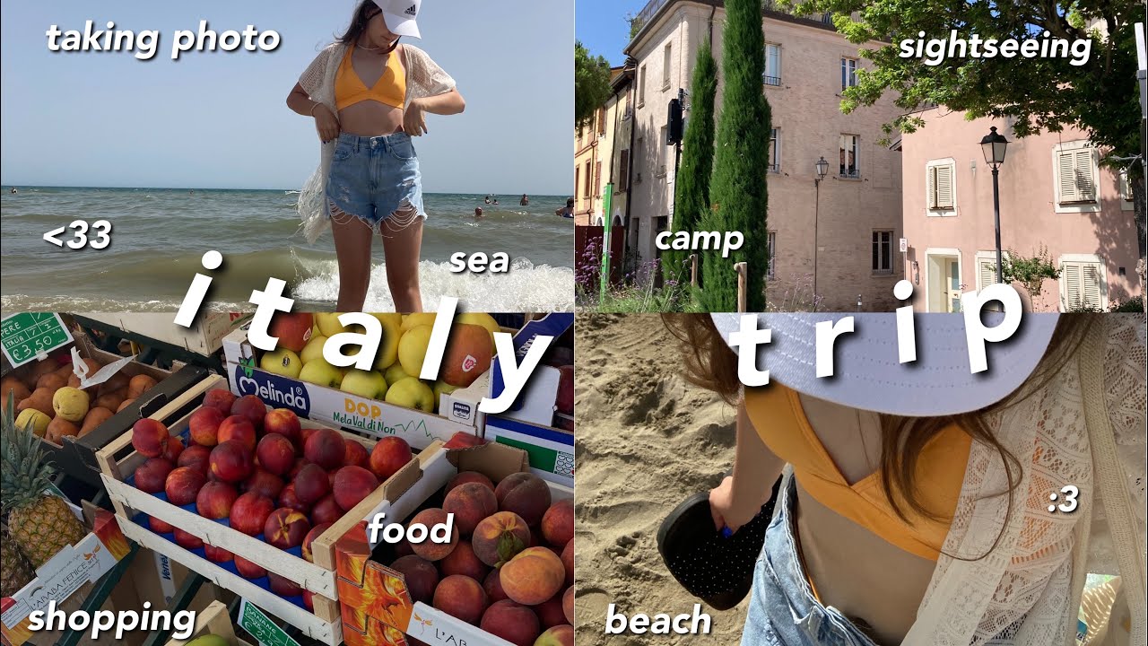 ITALY TRIP - vlog z obozu