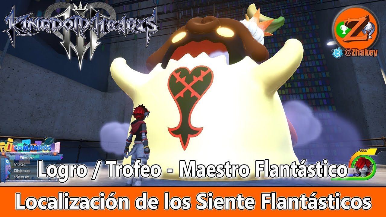 Kingdom Hearts 3: Los Siete Flantásticos - Logro / Trofeo Maestro Flantástico [Orichalcum+]