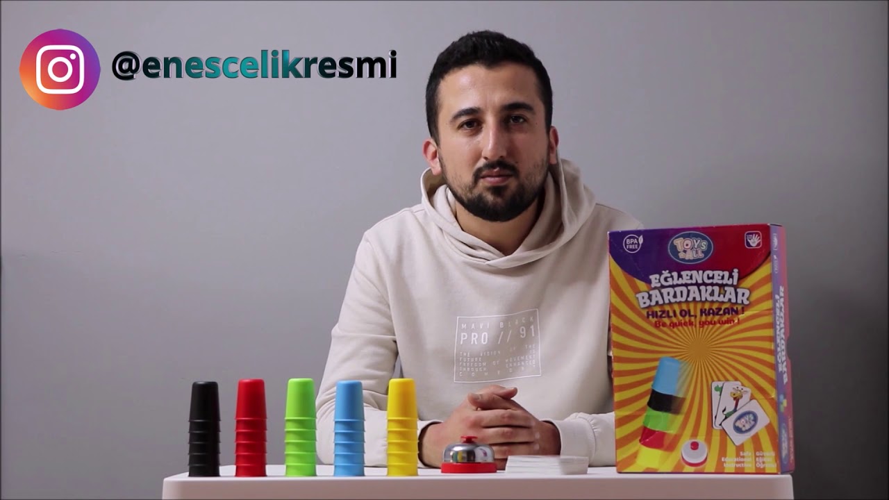 EĞLENCELİ BARDAKLAR OYUNU NASIL OYNANIR? KİM DAHA HIZLI GÖRELİM 😊