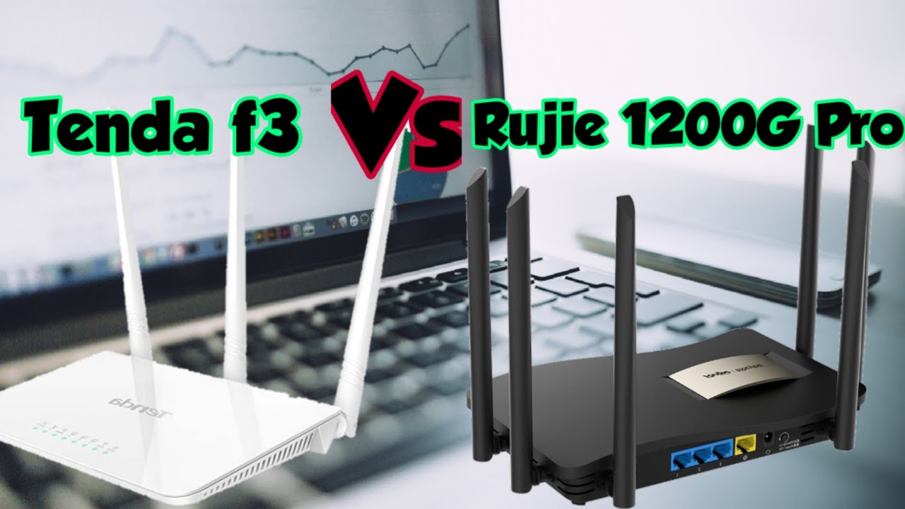Tenda f3 Vs Rujie 1200G pro| Bandwidth Control test