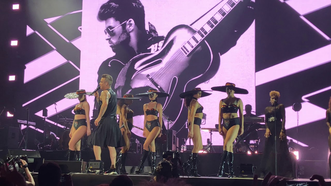 Freedom - Robbie Williams (George Michael cover), Dunedin, 17/03/2018