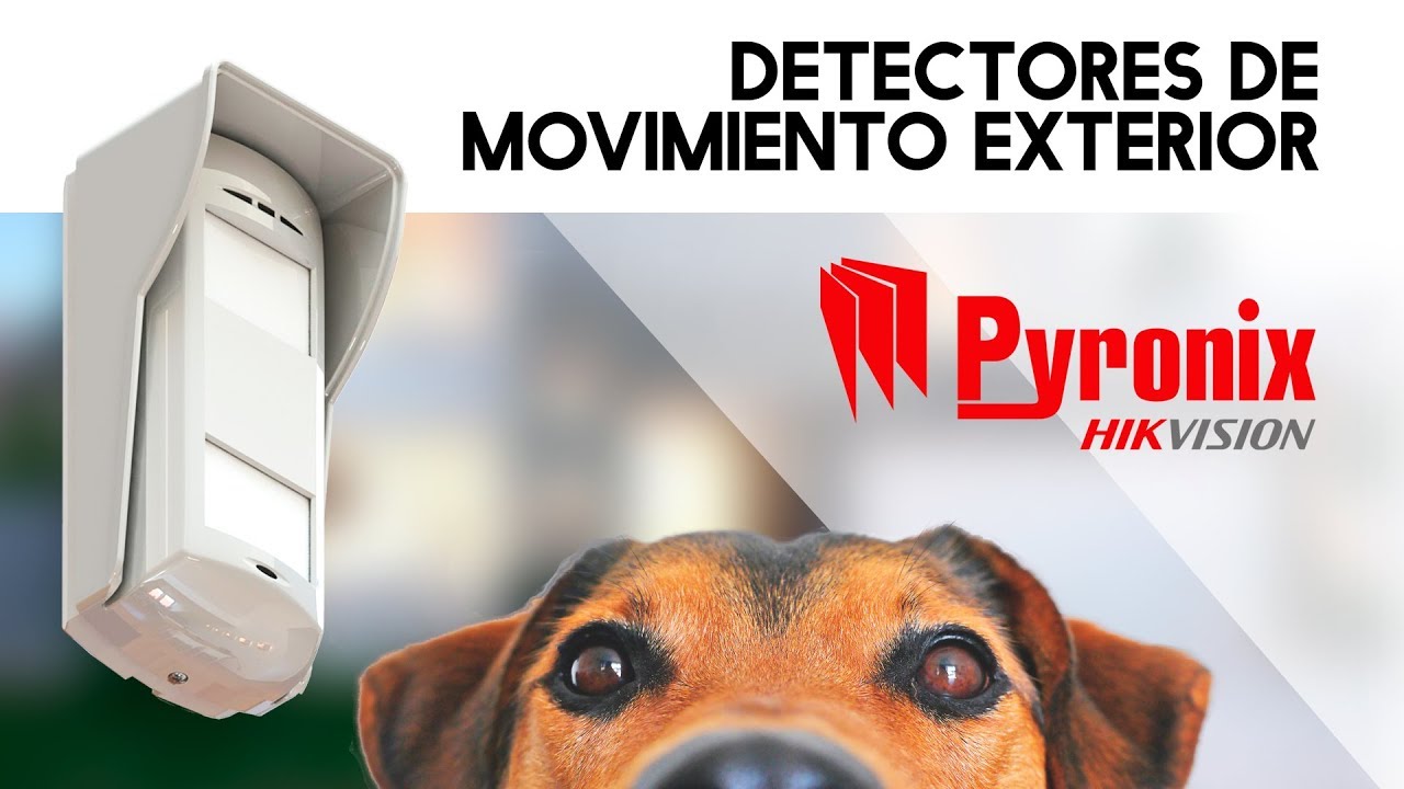 👀 DETECTOR MOVIMIENTO EXTERIOR PYRONIX 🚶‍♂️🚶‍♂️