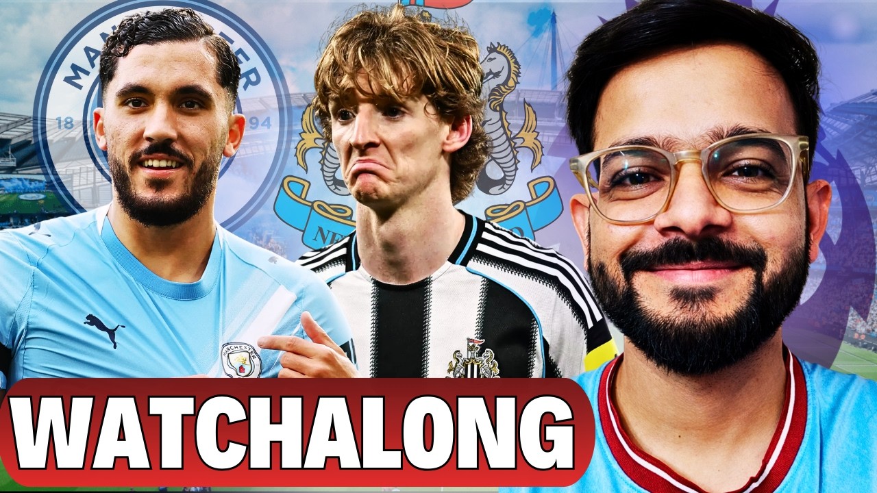 Man City vs New Castle United :ive Watchalong & Discussions | All Round Football