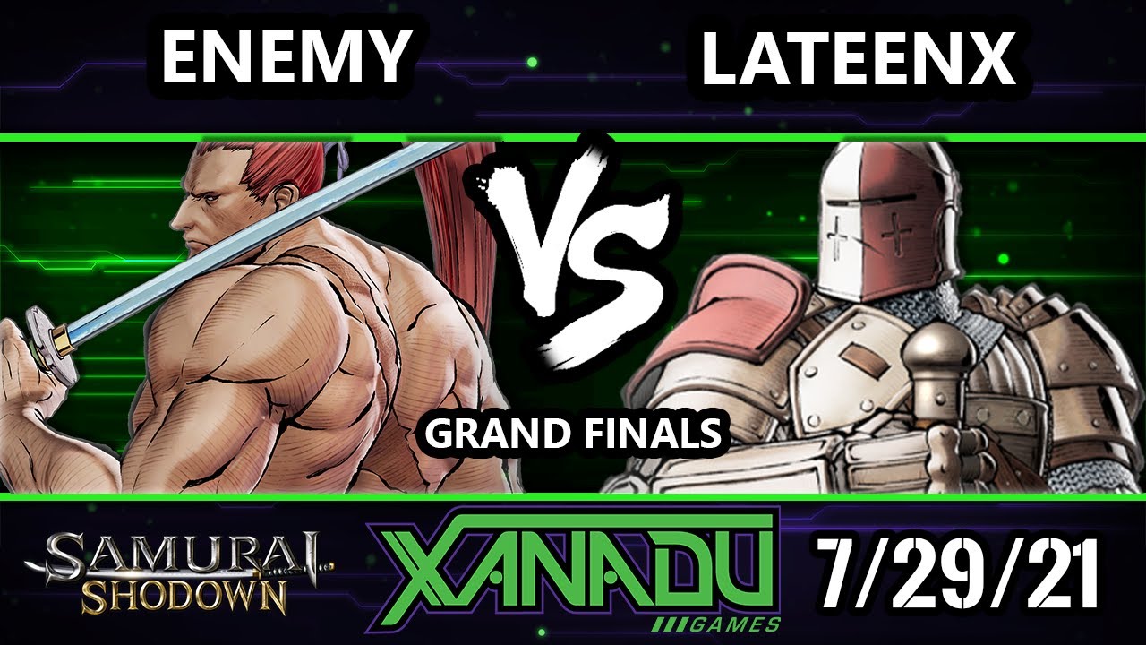 F@X 416 GRAND FINALS - LATEENX (Warden) Vs. Enemy (Genjuro) Vs. Samurai Shodown