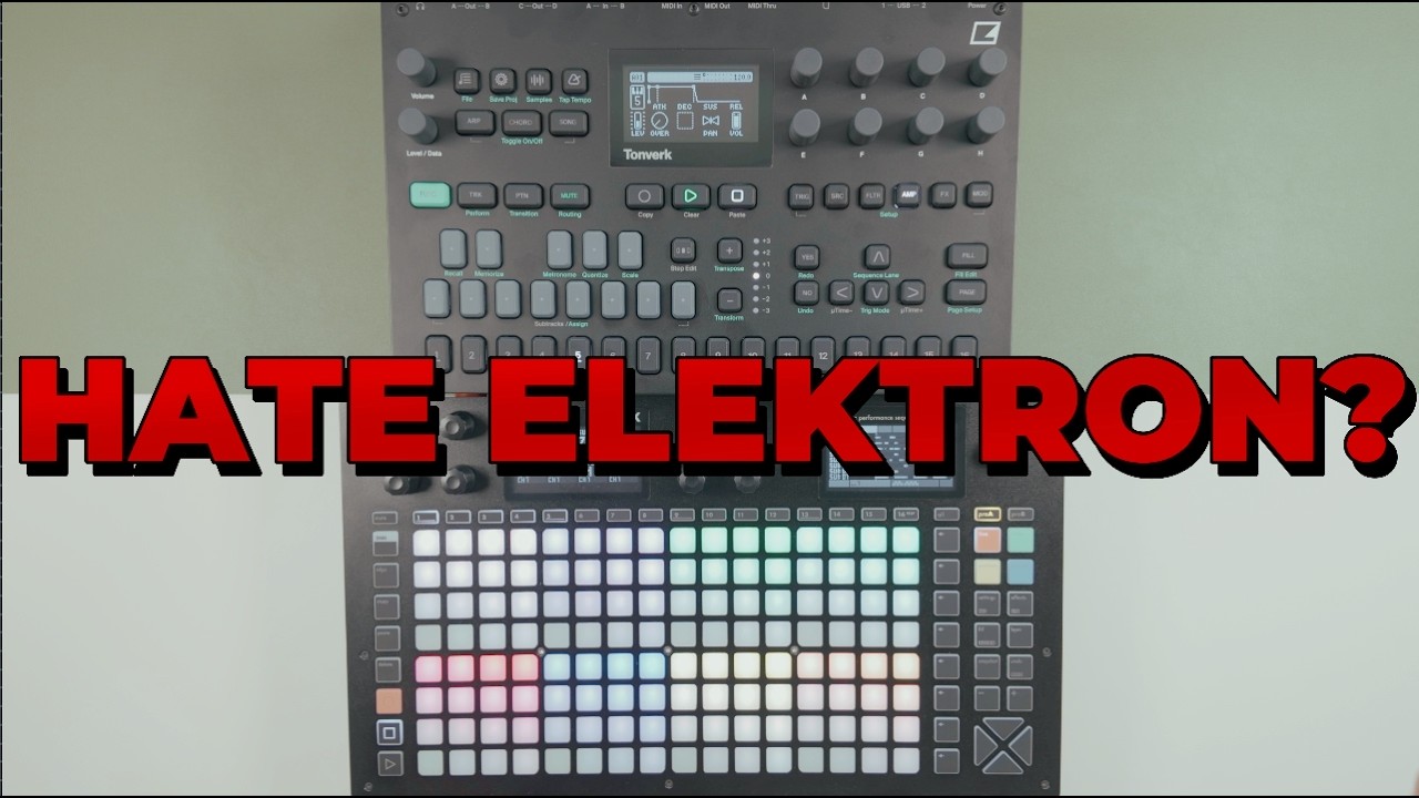 #TONVERK // #HAPAX: No longer getting stuck with the Elektron Workflow.