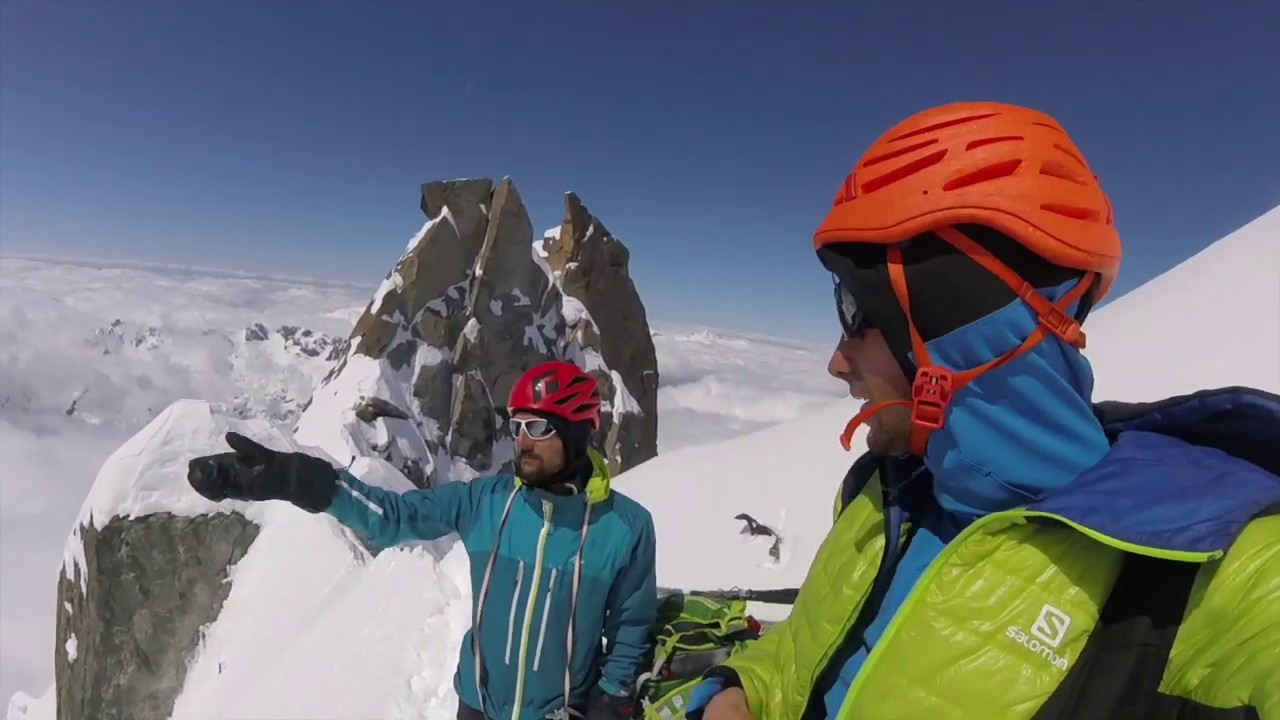 Cordier Couloir at Aiguille Verte