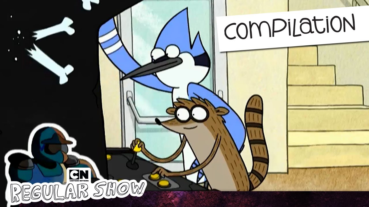 Game On, Bro! 🎮 | Rigby & Mordecai Try to Earn Respect | Regular Show Marathon | Cartoon Network UK