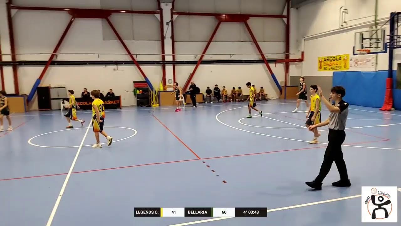 U-14 GOLD TOSCANA 3°ANDATA 
LEGENDS C. VS BELLARIA
