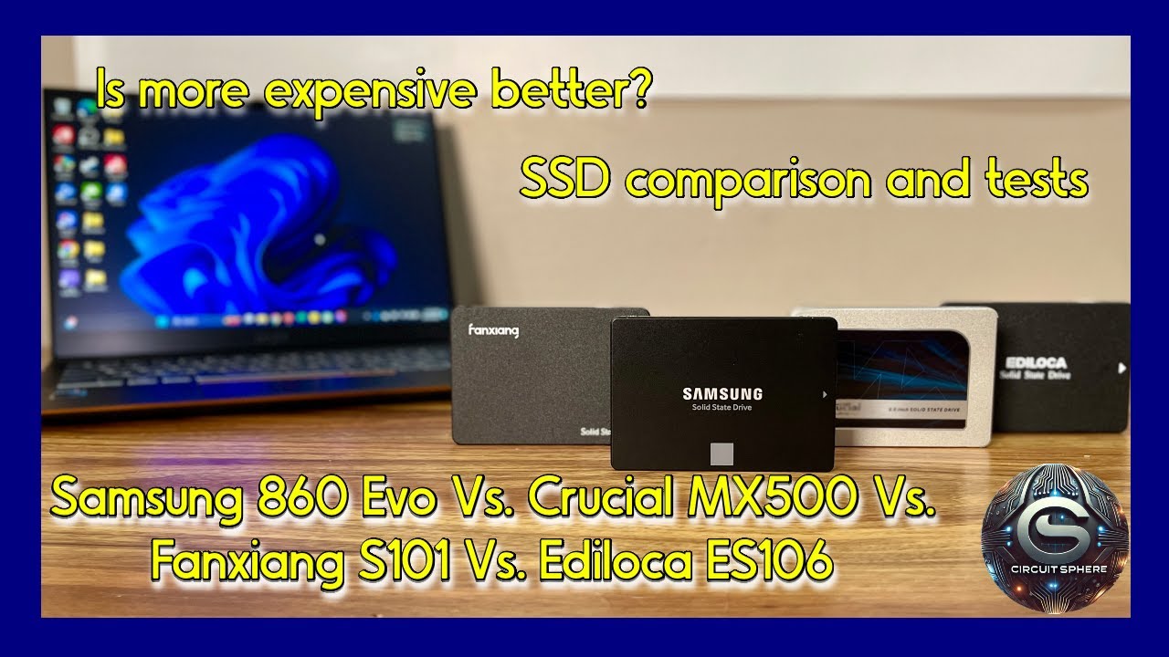 Лучший SSD за ваши деньги: Samsung Evo 860 против Crucial MX500, Fanxiang и Ediloca!