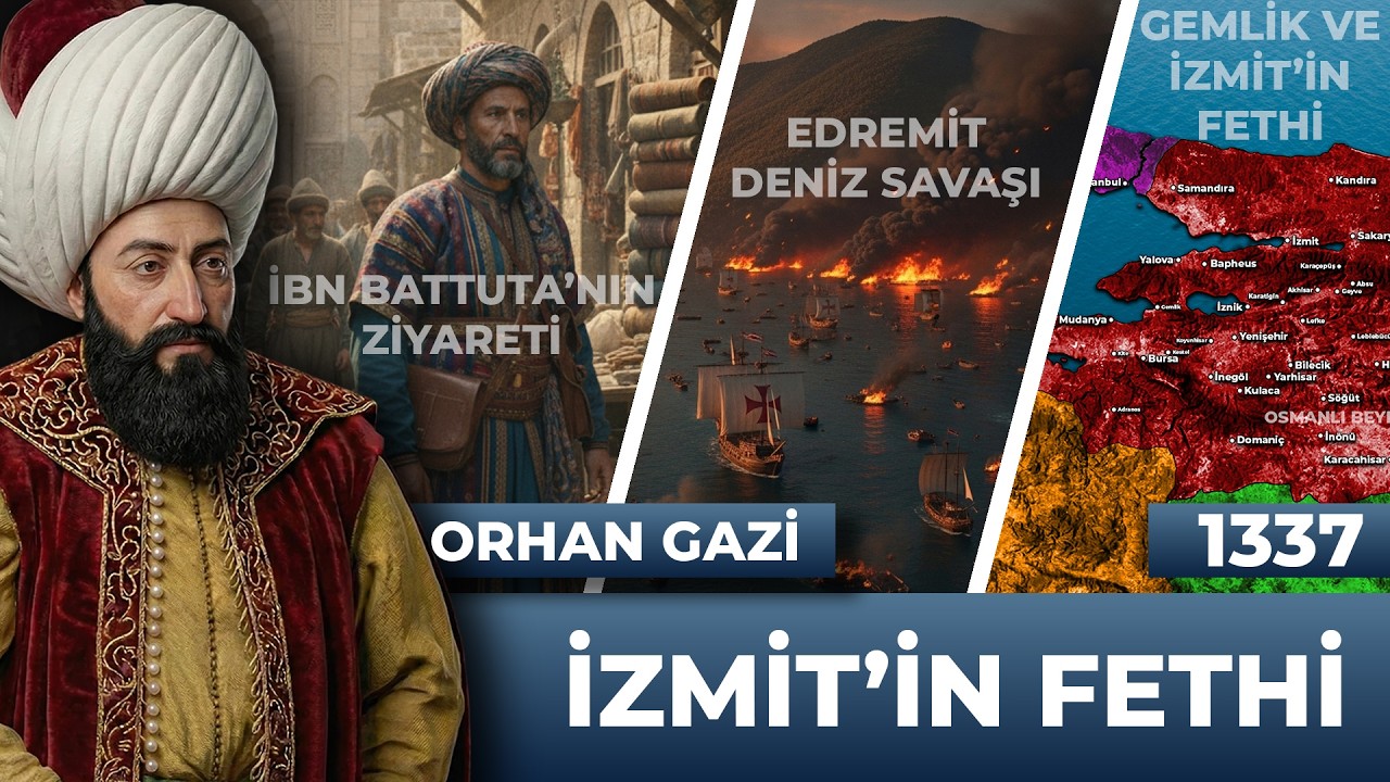 15 - ORHAN GAZİ - GEMLİK VE İZMİT'İN FETHİ - OSMANLI DEVLETİ TARİHİ
