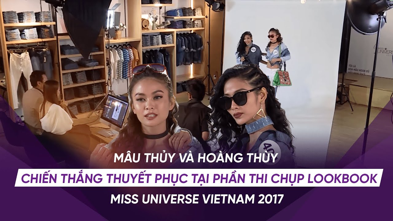 Mâu Thủy & Hoàng Thùy chiến thắng thuyết phục tại phần thi Chụp Lookbook Miss Universe Vietnam 2017