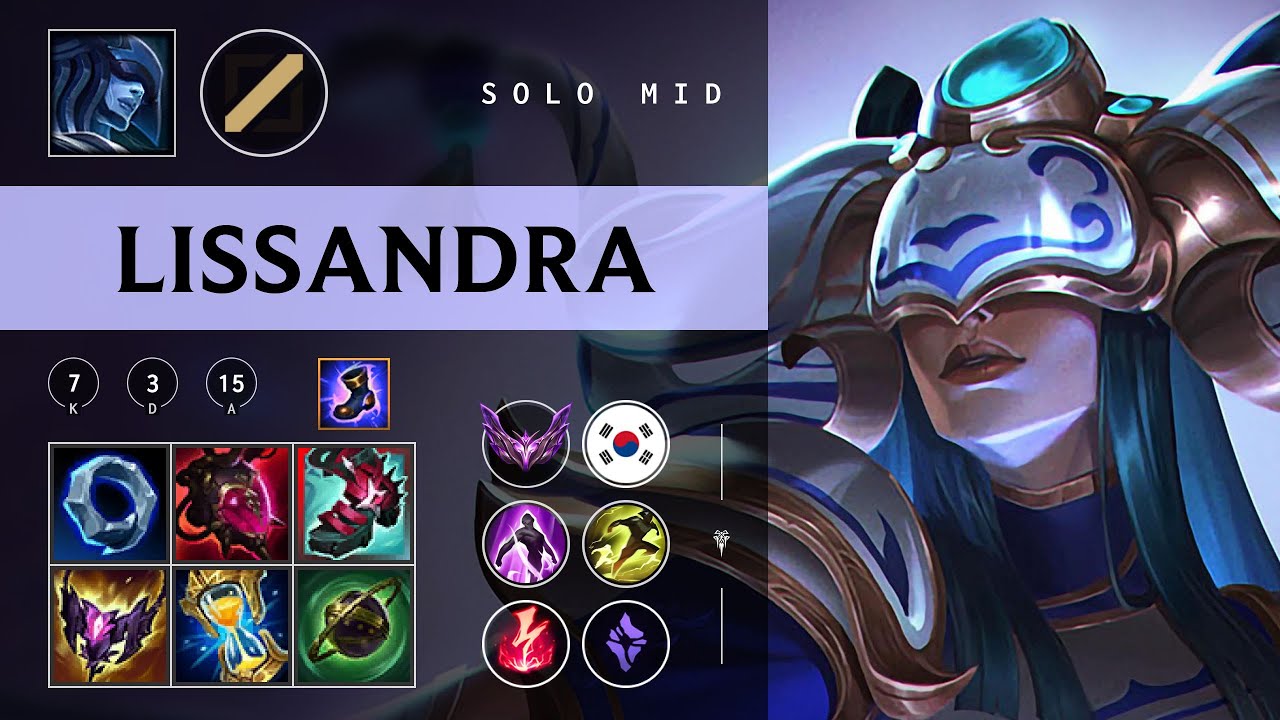 Lissandra Mid vs Orianna - KR Master Patch 26.01