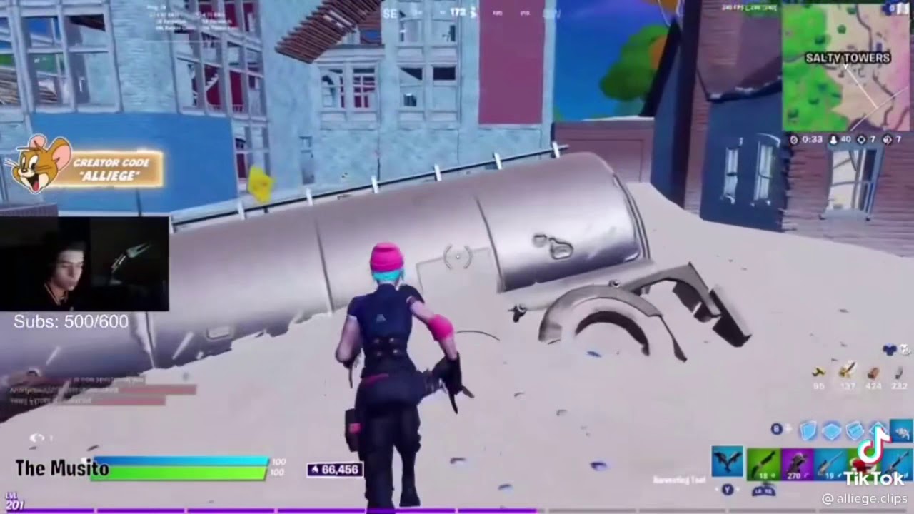 ALLIEGE MATA A SEN BUGHA EN ARENA & FACE REVEAL JELTY  | Recopilaci&oacute;n Tik Toks Fortnite  marzo 2021