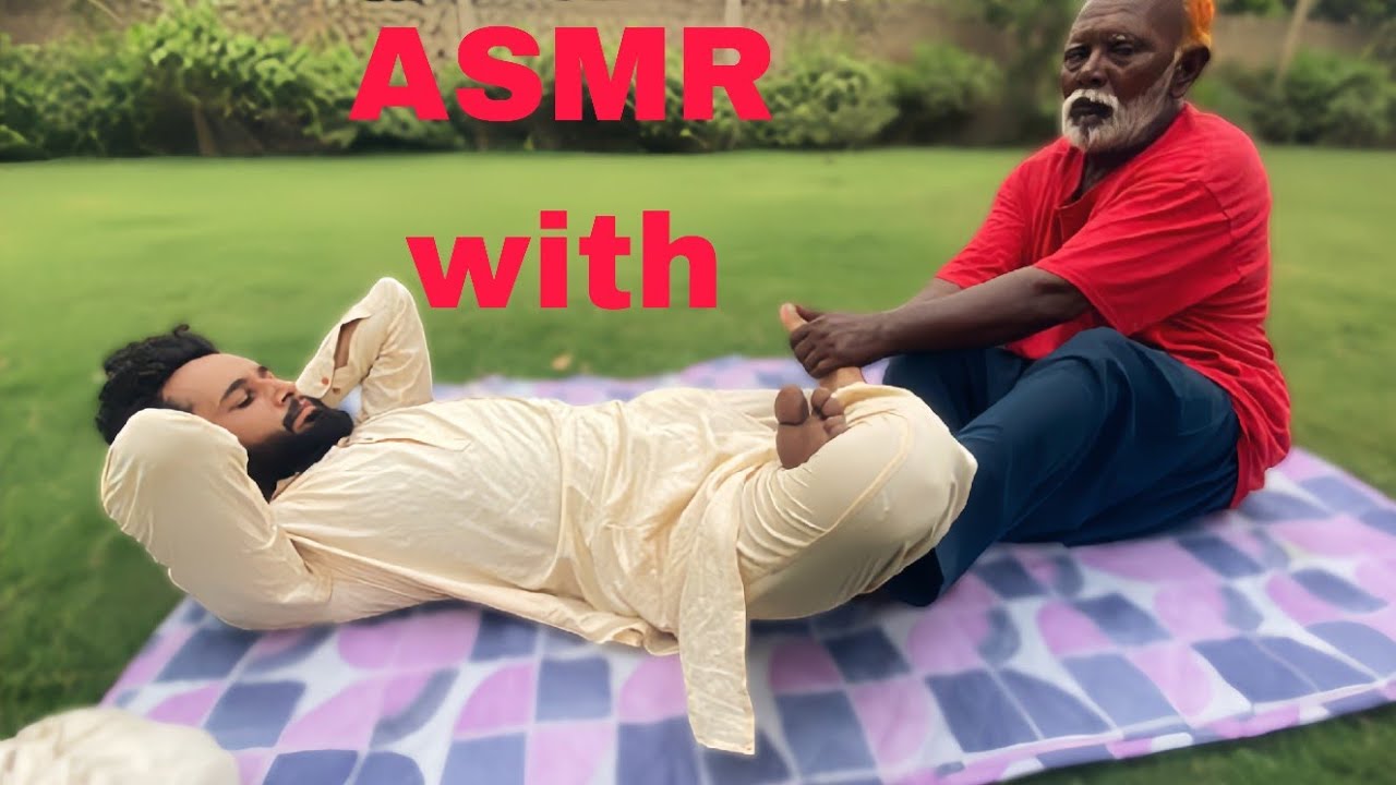 SLEEP Asmr Massage by Baba kalo _ Asmr Head Massage for Asmr Sleep Relief by Pakistani Barber#asmr 