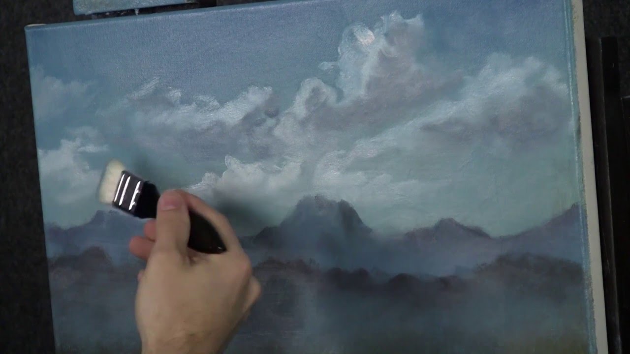 Oil Painting Free lesson, Blender Brush Tips