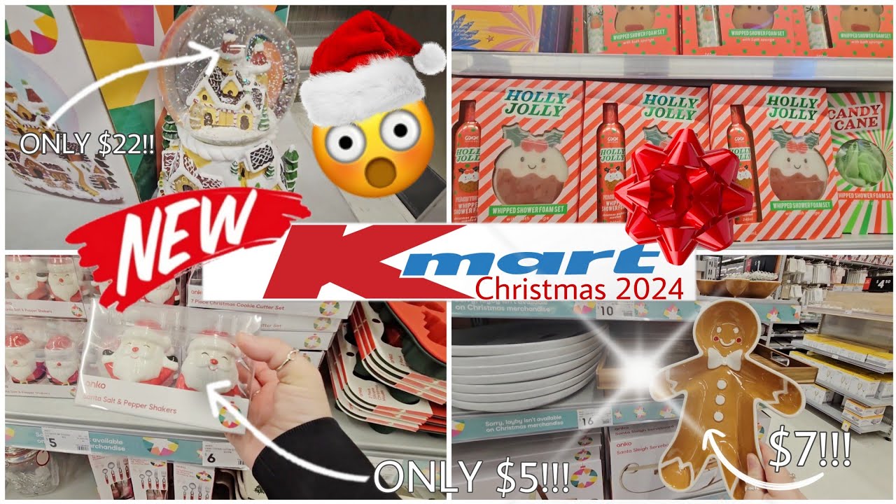 CHRISTMAS HAS LANDED at KMART!! UNBELIEVABLE items this year! 2024 😱⛄️🎅✨️