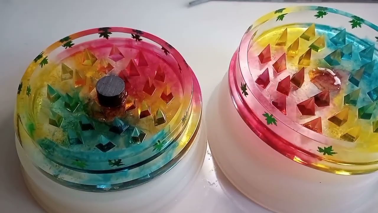 Triturador produzido com Resina Epóxi.