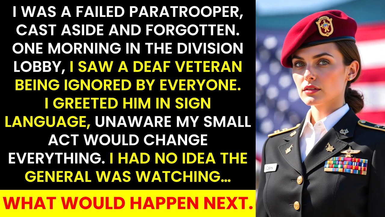 I Greeted a Deaf Veteran in Sign Language. I Had No Idea The General Was Watching.