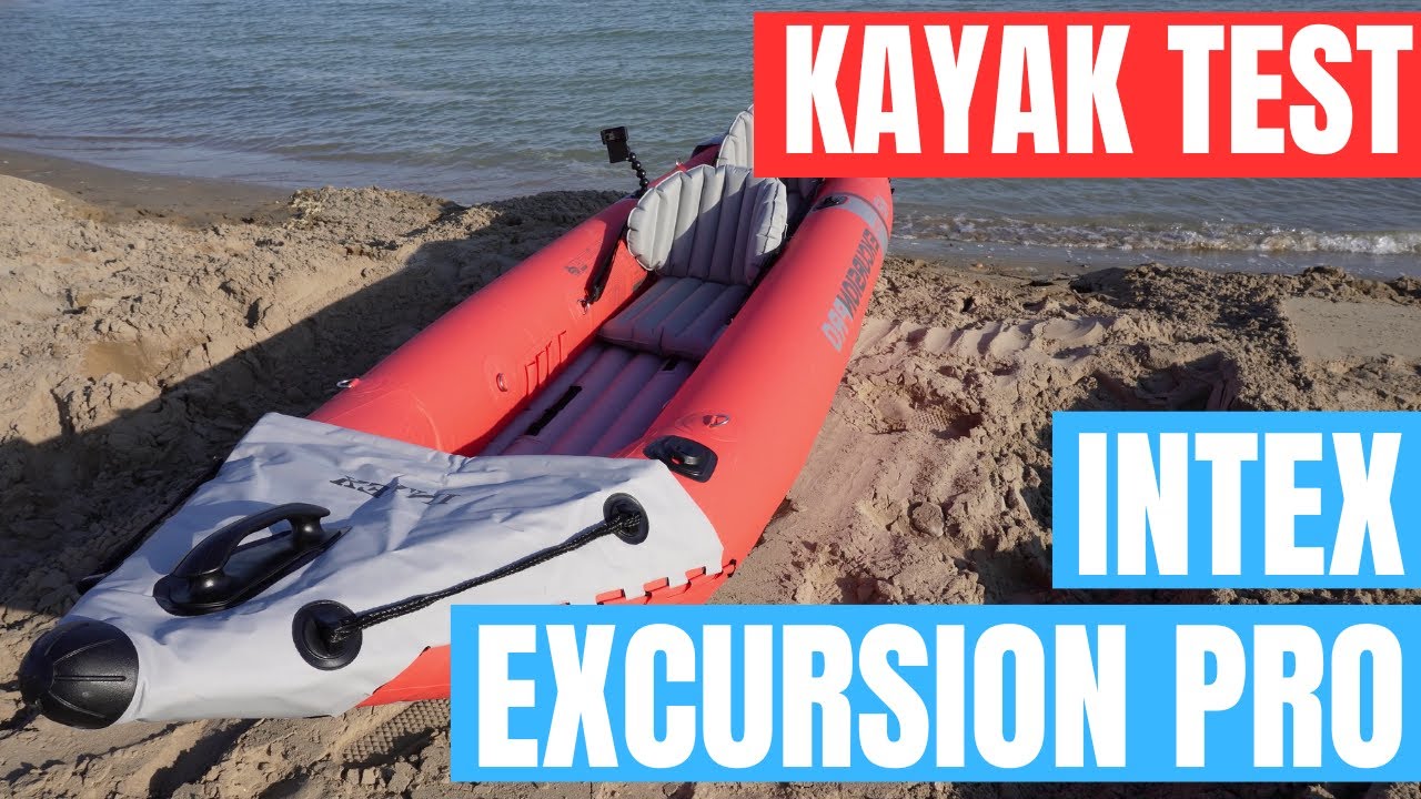 KAYAK DOPPIO ad un PREZZO OTTIMO - Intex Excursion Pro K2 - TEST in acqua