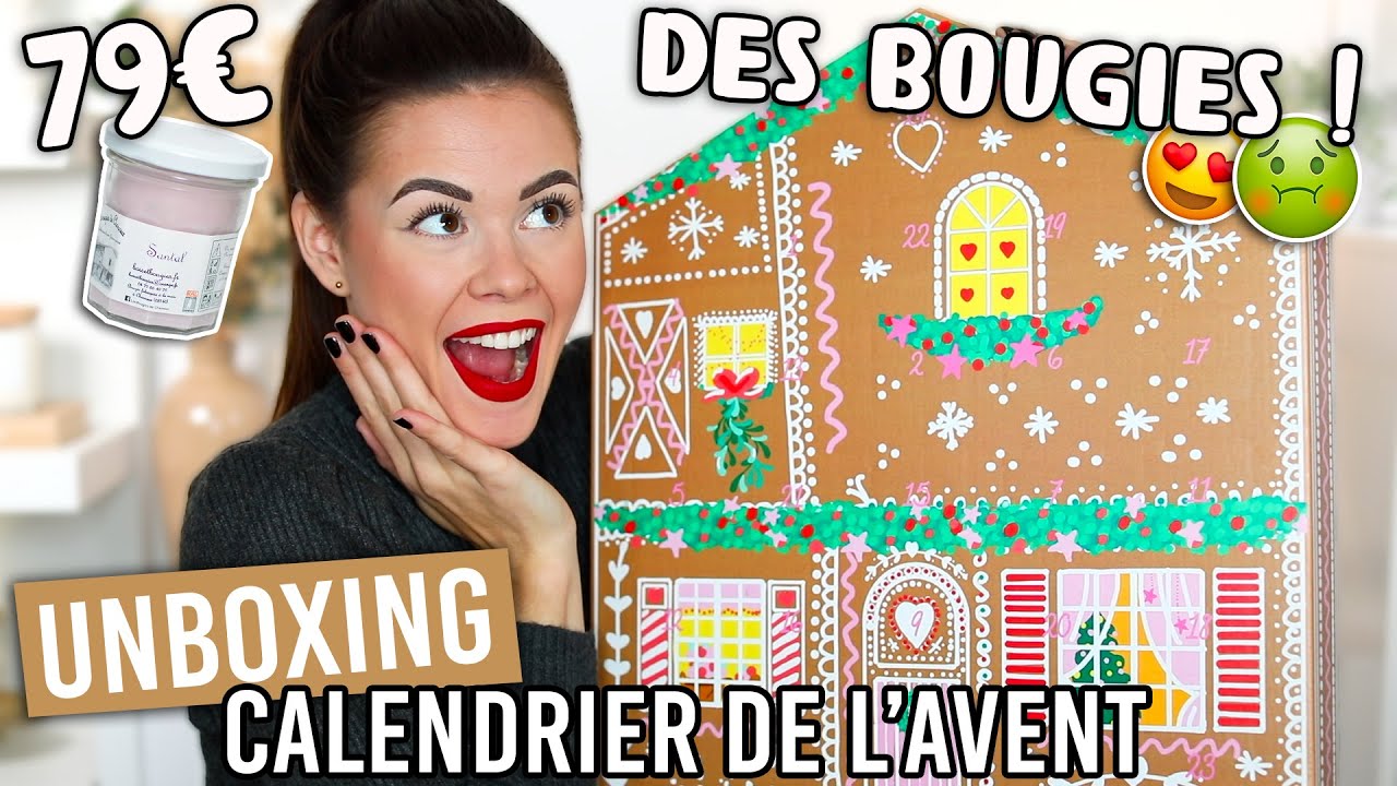 UNBOXING Calendrier de l’avent Bougies de Charroux 79€ !