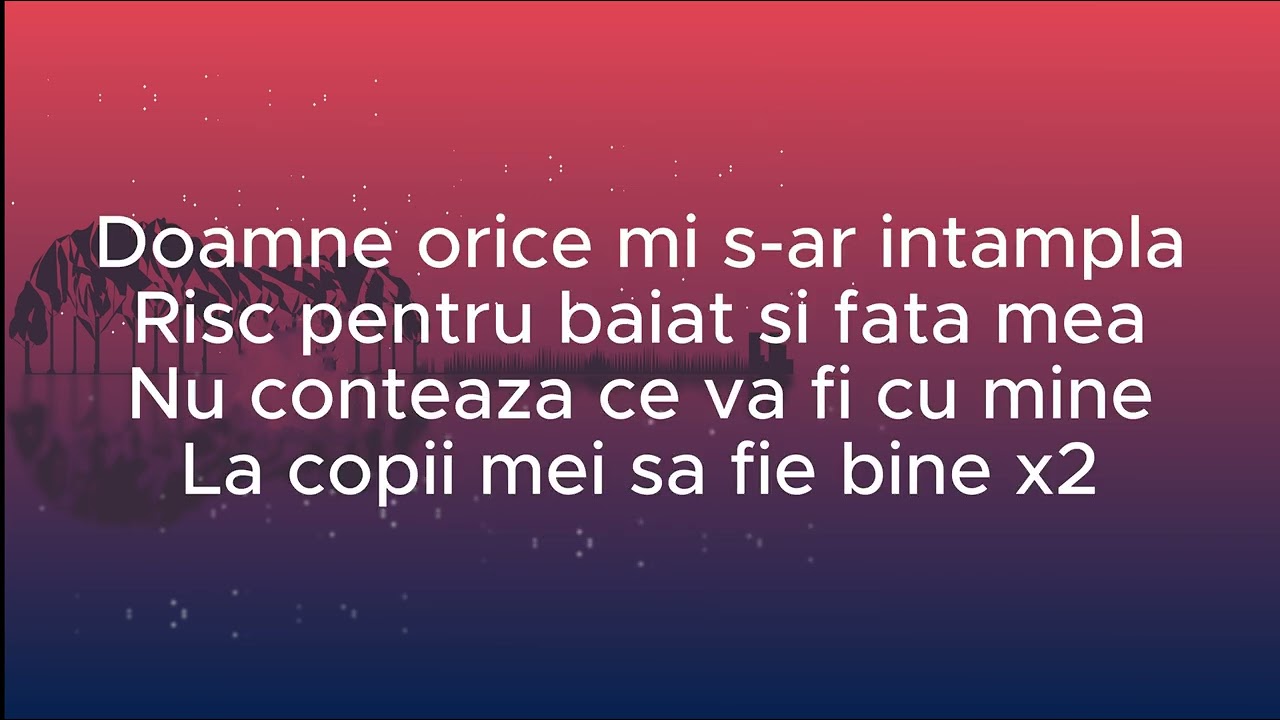 KARAOKE  - Risc pentru baiat si fata mea - Fm - Nicolae Guta