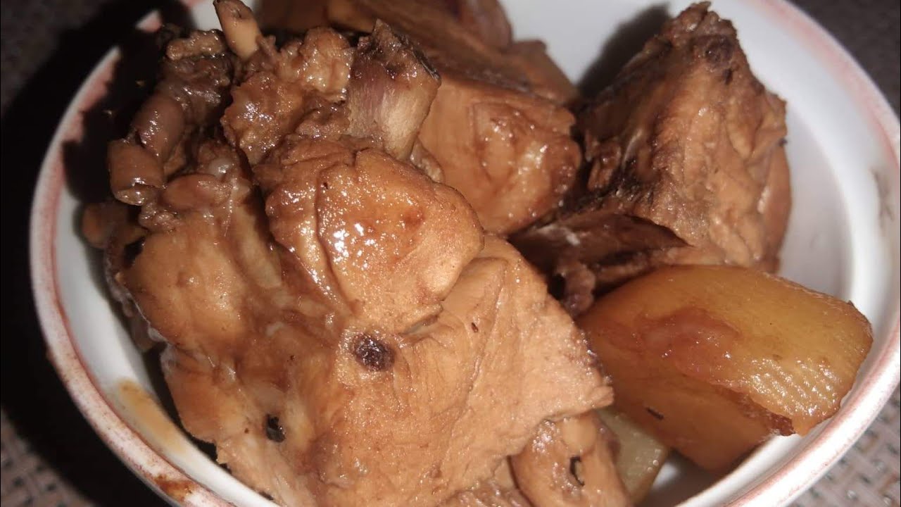 simpleng adobong manok/RR Kusina