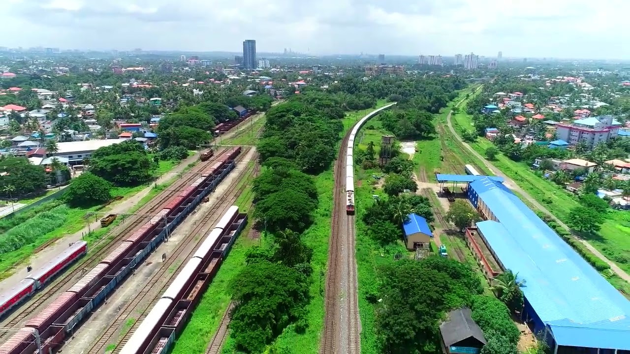 ERS- Ernakulam South Railway Station and Kochi Metro Station